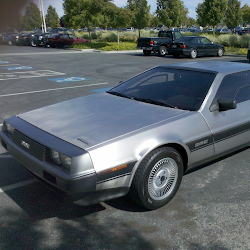 You built a time machine out of a DeLorean?