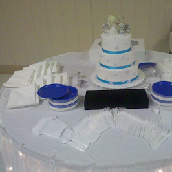 Jason and Kayla's Wedding Cake