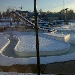 Maplewood Pool in the Snow
