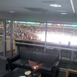 At a Blackhawks Game (box seats)